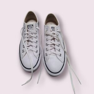 Converse White Low-Top Sneakers